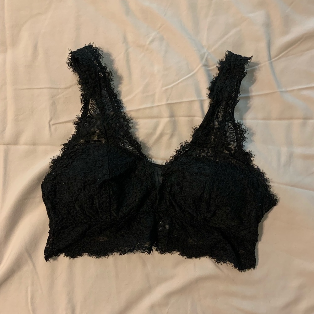 Aerie Lace Black Bralette